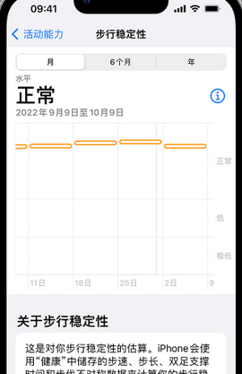 麦盖提iPhone手机维修如何在iPhone开启'步行稳定性通知'