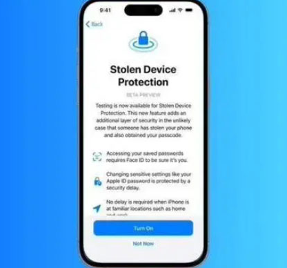 麦盖提苹果授权维修店分享被盗设备保护功能开启方法 