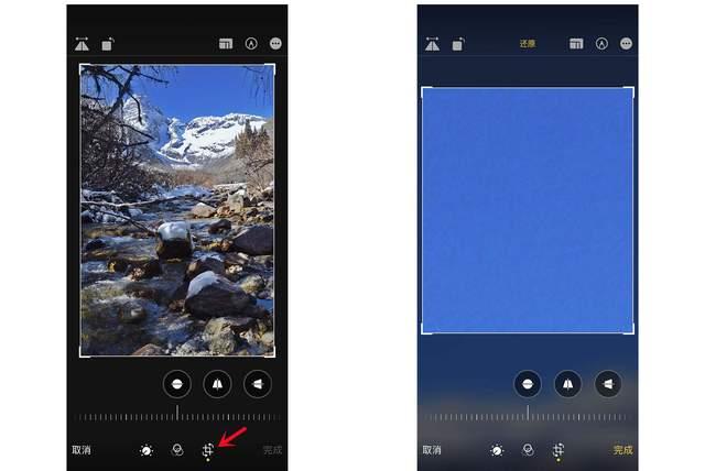 麦盖提苹果手机维修分享iPhone手机如何使用裁剪功能隐藏照片 