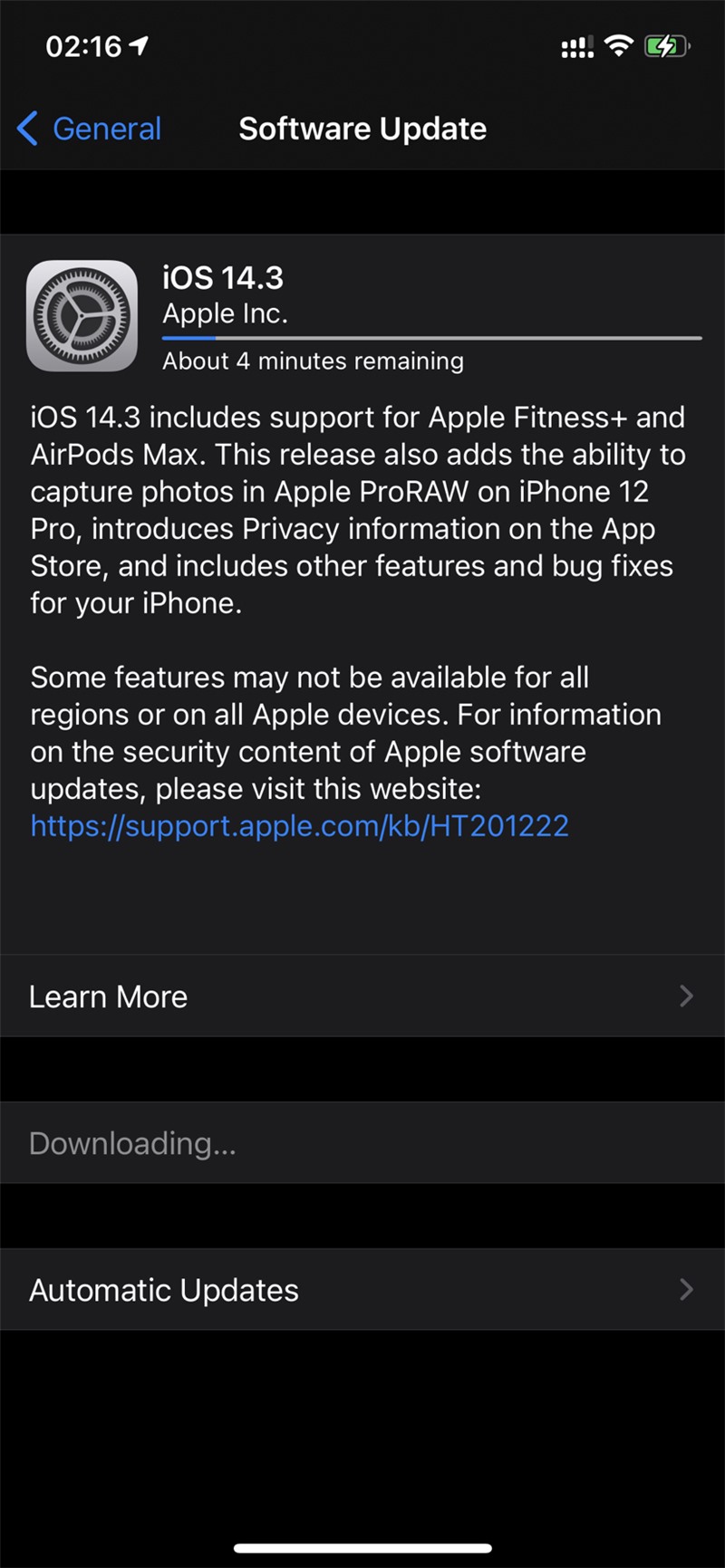 麦盖提苹果手机维修分享iOS 14.3 RC 2已到，附更新内容及升级方法 