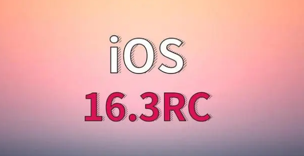 麦盖提苹果手机维修分享iOS 16.3 RC版升级_iOS 16.3 RC版一键刷机教程 
